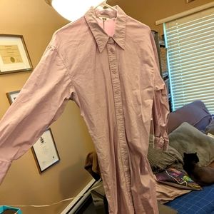 Collared shirt Dress (maxi)